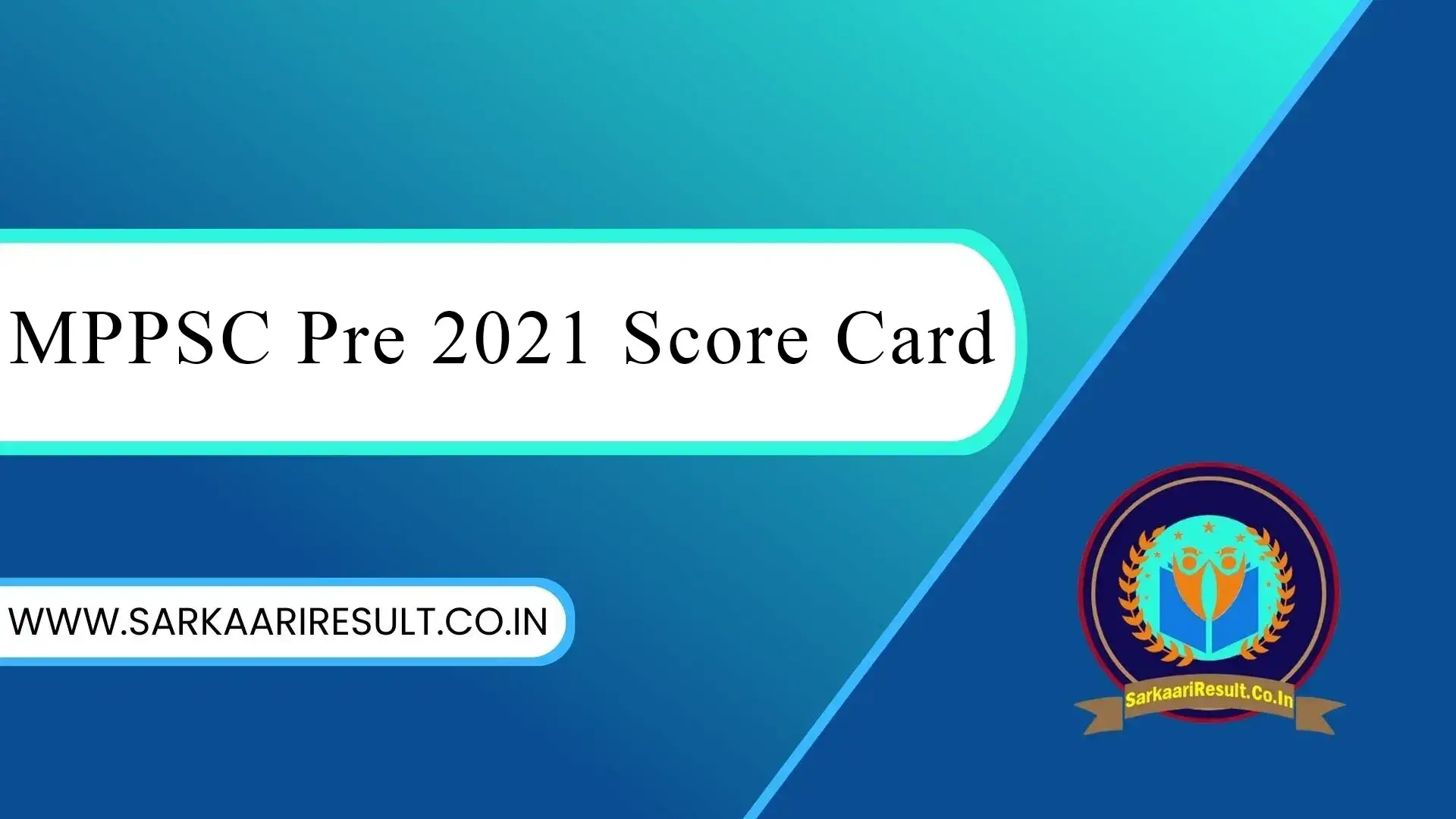 MPPSC Pre 2021 Score Card